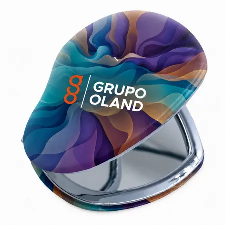 Foldable Compact Mirrors - Custom Stickers Now