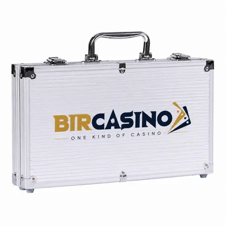 200ct Aluminum Poker Chip Cases - Custom Stickers Now