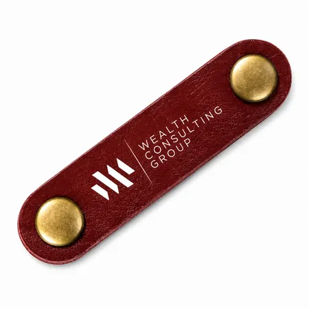 Leather Cable Tie Winders - Custom Stickers Now
