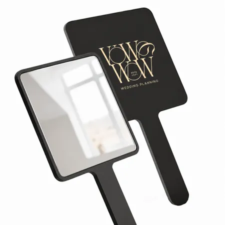 Handheld Compact Mirrors - Custom Stickers Now