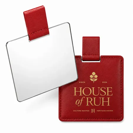 Stainless Steel Compact Mirrors - Custom Stickers Now