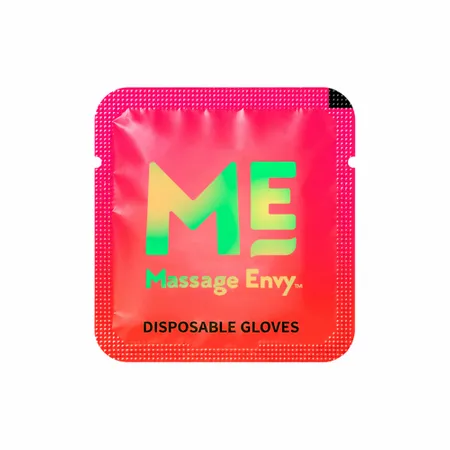 PE Disposable Glove Packs - Pearlescent Packaging - Custom Stickers Now