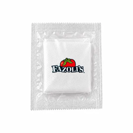 PE Disposable Glove Packs - Transparent Packaging - Custom Stickers Now