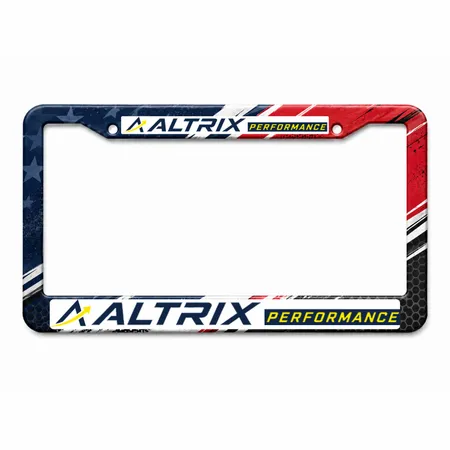 License Plate Frames - Custom Stickers Now