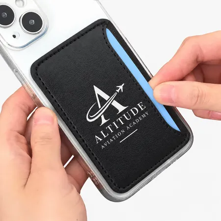 Leather Phone Wallet with Side Slit - Custom Stickers Now