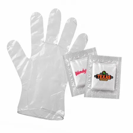 Disposable Glove Packs - Custom Stickers Now