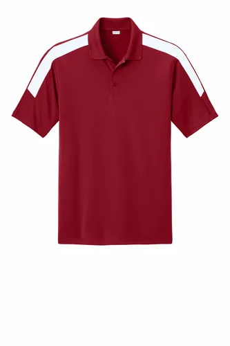 Deep Red/ White