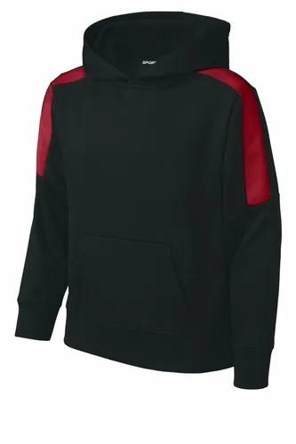Black/ Deep Red