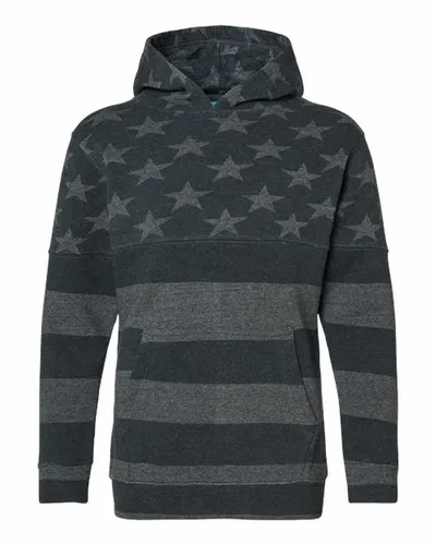 Black Stars & Stripes Triblend