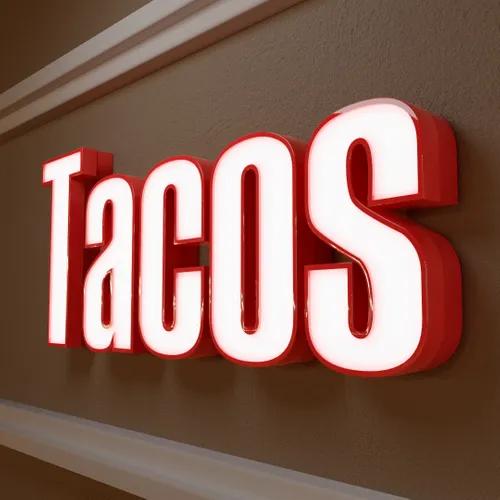 Face Lit Trimpcap Sign - Custom Stickers Now