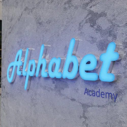 Rimless Frontlit Letters - Custom Stickers Now