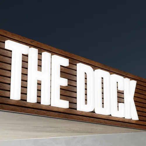 Full lit Sign - Custom Stickers Now