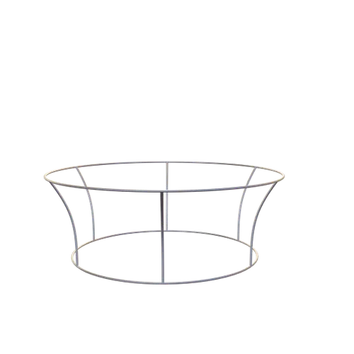 Custom Tapered Circle Personalized Trade Show Hanging Signs - Custom Stickers Now