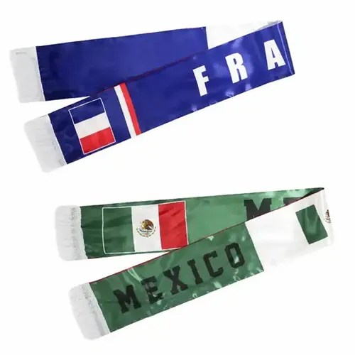 Soccer Fan Scarf - Custom Stickers Now