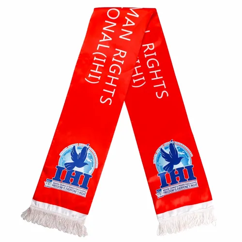 Soccer Fan Scarf - Custom Stickers Now