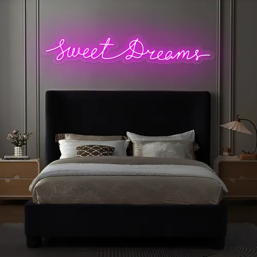 For Bedrooms Neon Signs - Custom Stickers Now