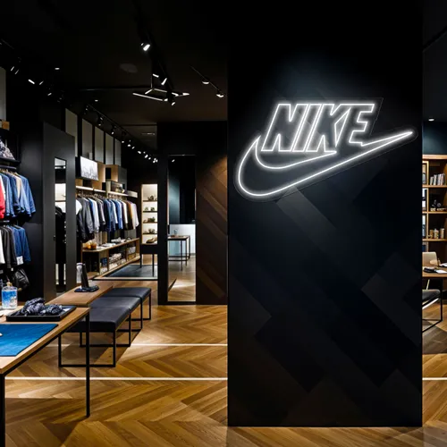 Nike Neon Sign - Custom Stickers Now