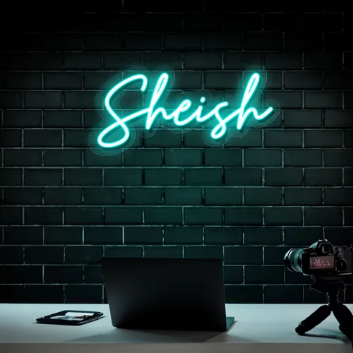 Sheish Neon Sign - Custom Stickers Now