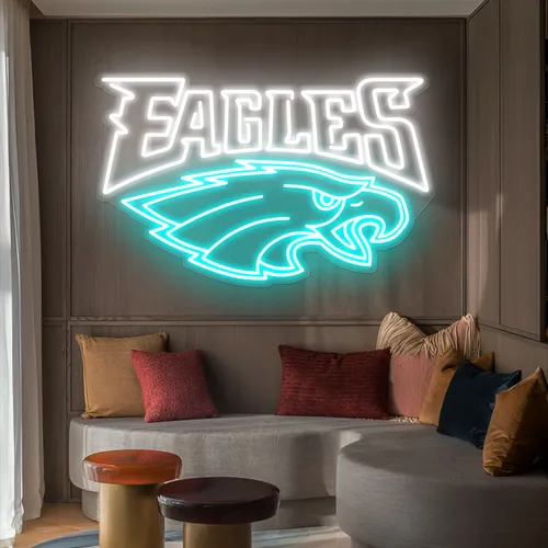 Eagles Neon Sign - Custom Stickers Now