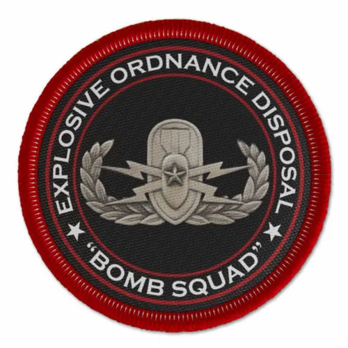 Explosive Ordinance Disposal Military Patch - Custom Stickers Now