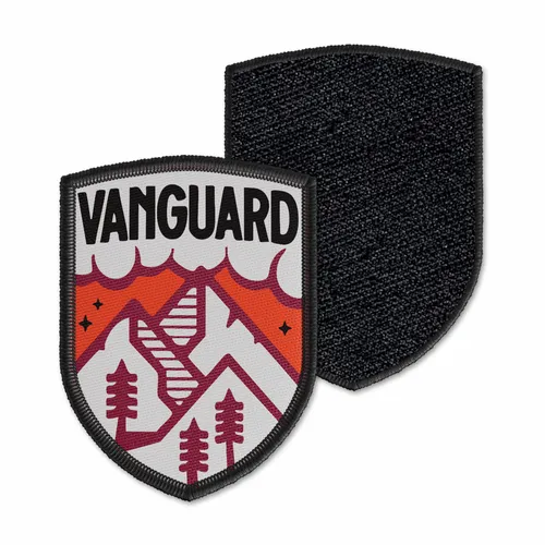 Shield Vanguard Velcro Patch - Custom Stickers Now