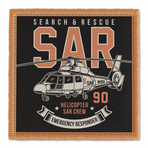 Search and Rescue Military Patch - Custom Stickers Now