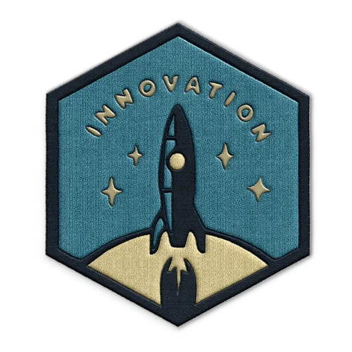 Innovation Hat Patch - Custom Stickers Now