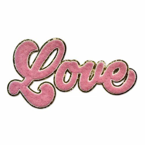 Love Letterman Jacket Patch - Custom Stickers Now