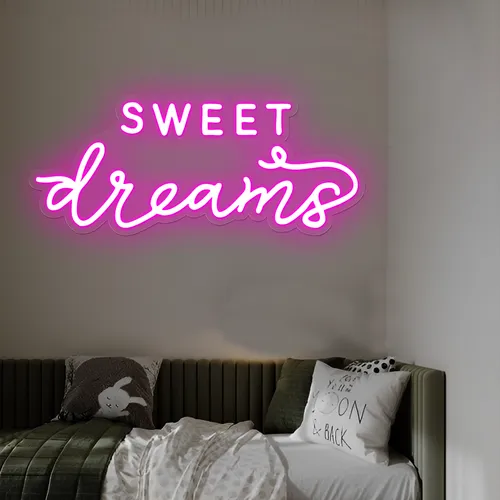 Dorm Room Neon Signs - Custom Stickers Now