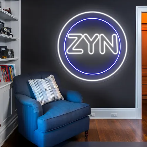 Zyn Neon Signs - Custom Stickers Now