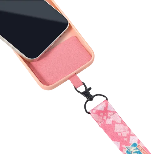 Lanyard & Blank Insert Phone Wallet - Custom Stickers Now