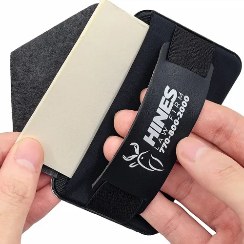 Leather Phone Wallet with Hand Grip - Custom Stickers Now