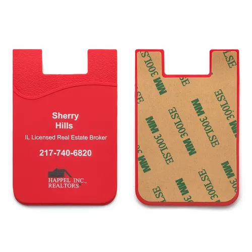 Silicone Phone Wallet Card Holder - Custom Stickers Now