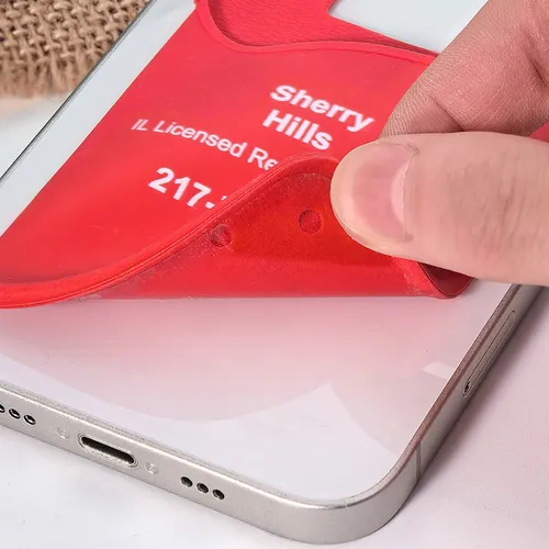 Silicone Phone Wallet Card Holder - Custom Stickers Now