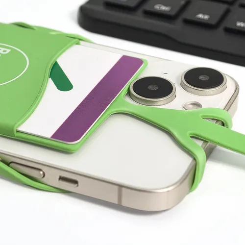 Lanyard Silicone Phone Wallet Holder - Custom Stickers Now