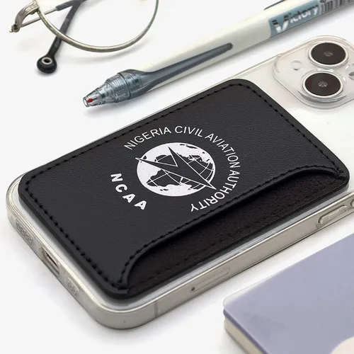 Leather Phone Wallet with Side Slit - Custom Stickers Now