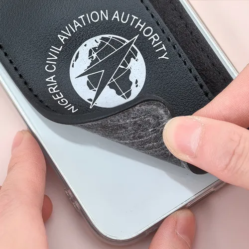 Leather Phone Wallet with Side Slit - Custom Stickers Now