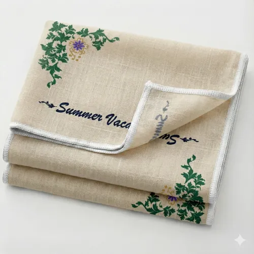Linen Towels - Custom Stickers Now