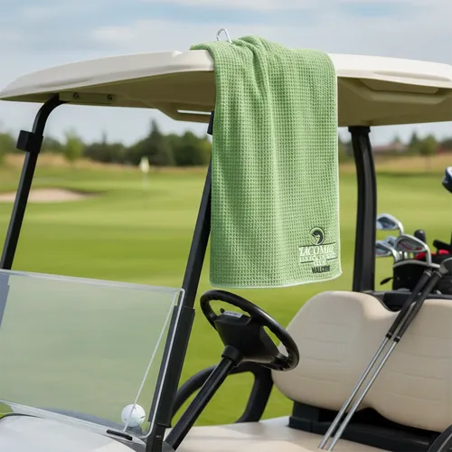 Custom Golf Towel - Custom Stickers Now