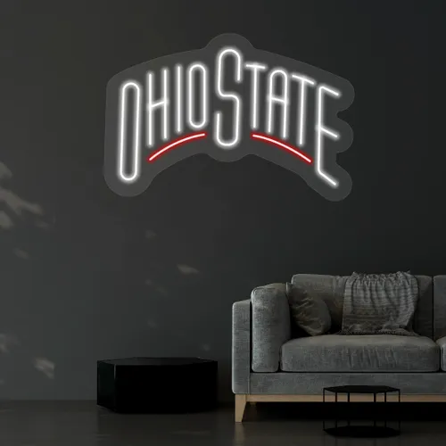 Custom Ohio State Neon Signs - Custom Stickers Now