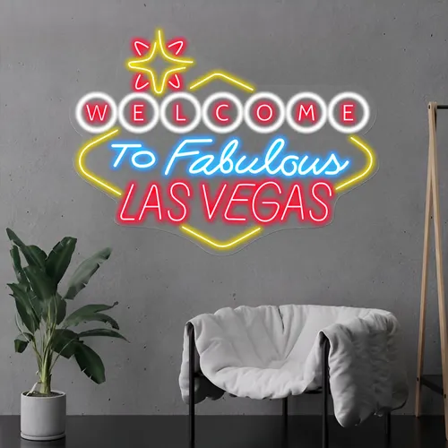 Custom Neon Signs In Las Vegas - Custom Stickers Now