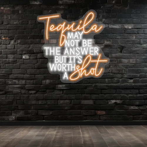 Custom Tequila Neon Signs - Custom Stickers Now