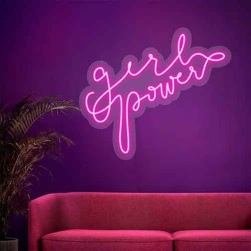 Custom Girly Neon Signs - Custom Stickers Now
