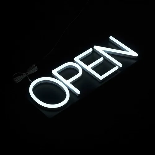 Acrylic Faux Neon Signs - Custom Stickers Now