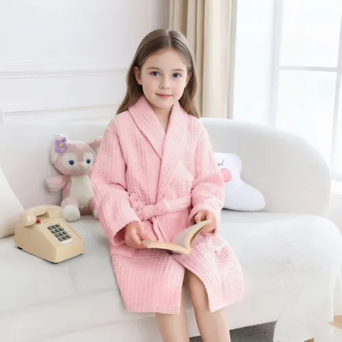 Custom Kids Waffle Robes - Custom Stickers Now