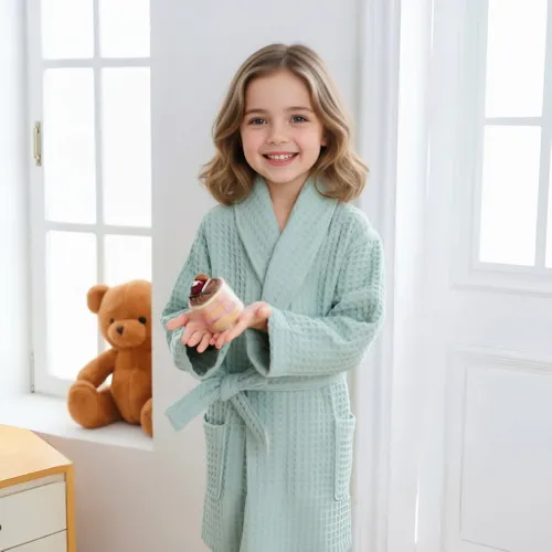 Custom Kids Waffle Robes - Custom Stickers Now