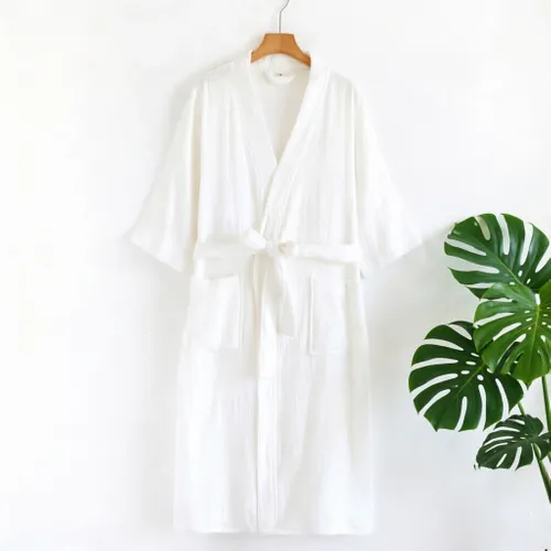 4 Layer Gauze Cotton Bathrobes - Custom Stickers Now