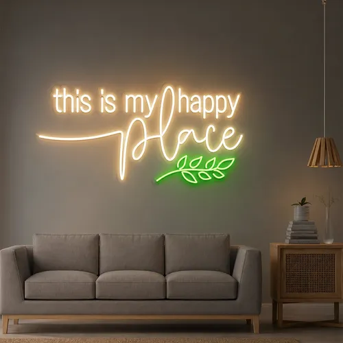 Custom Modern Neon Signs - Custom Stickers Now