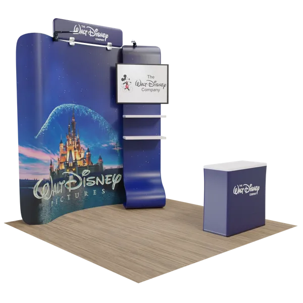 10' x 10' Trade Show Displays - Custom Stickers Now