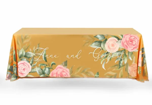 Table Throw - Custom Stickers Now